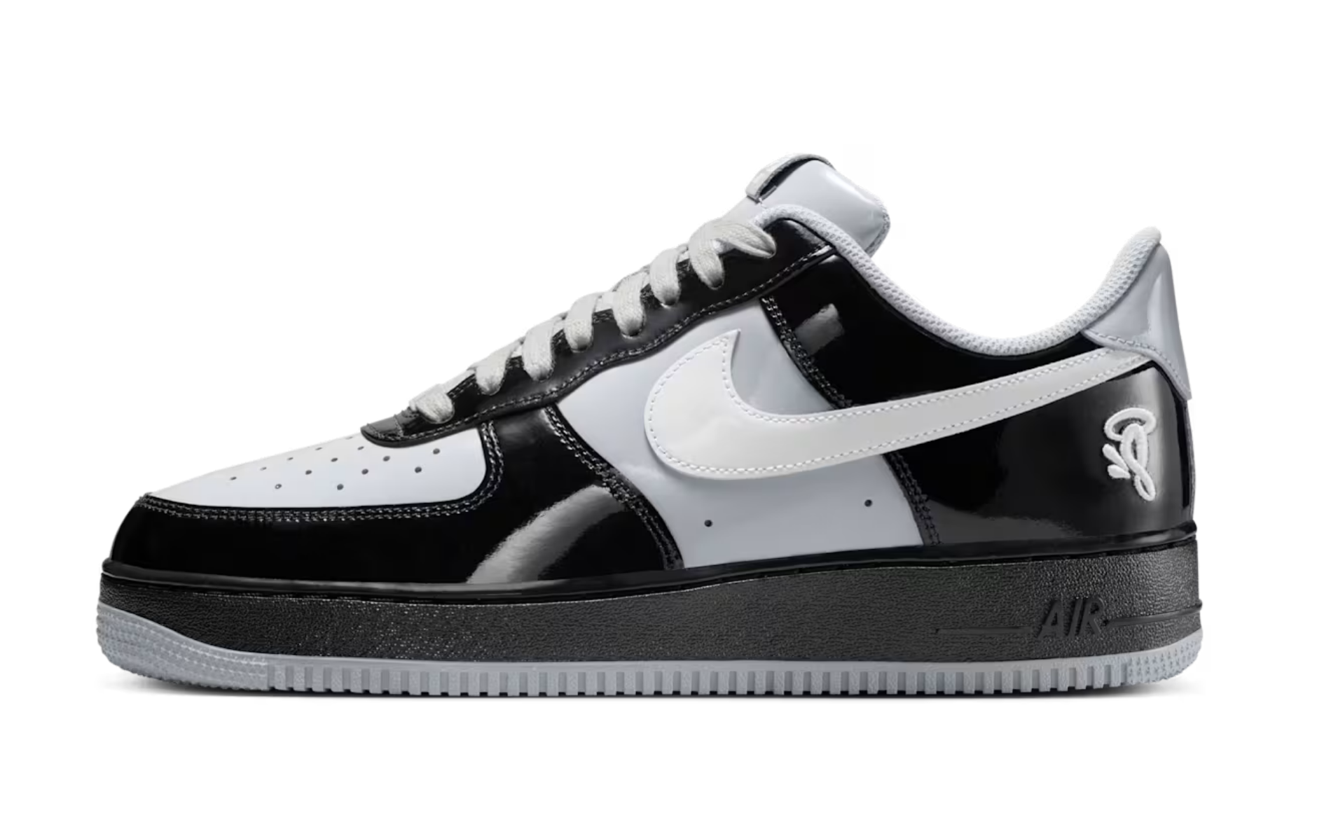 Air Force 1 '07 x Syna Black and Light Smoke Grey