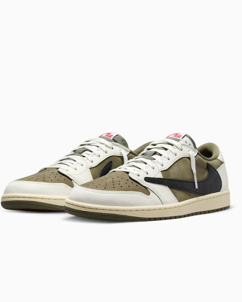 Air Jordan 1 Retro Low OG SP Travis Scott Medium Olive - Imagen 2