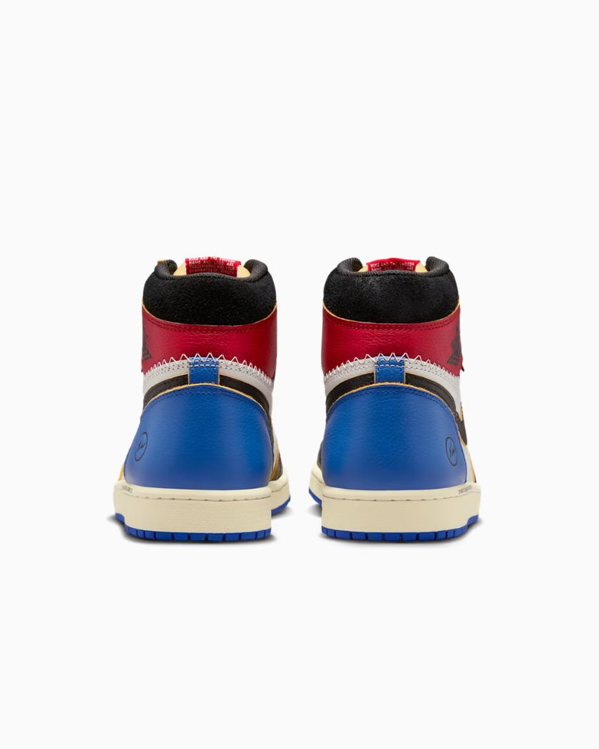 Air Jordan 1 Retro High OG SP Fragment x Union LA Varsity Red Sport Royal - Imagen 3