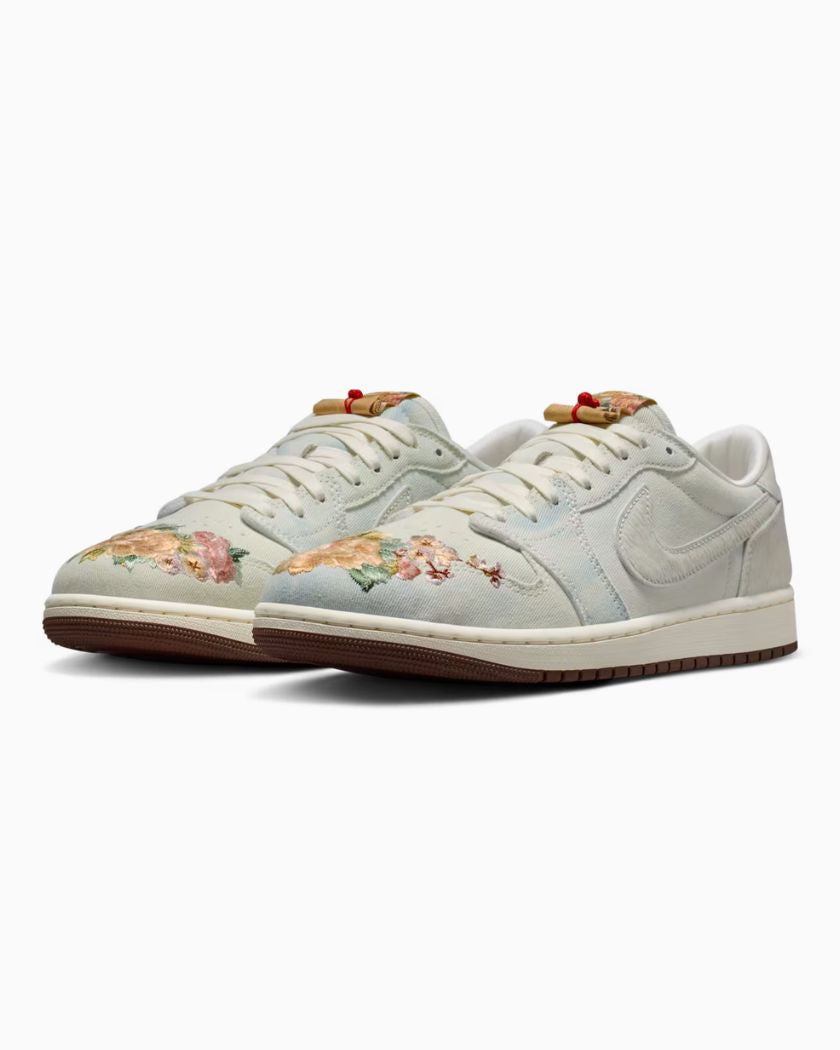 Air Jordan 1 Retro Low OG Football Grey Sail Light Chocolate - Imagen 2