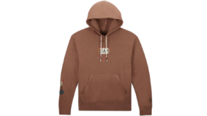 Travis Scott x Jordan Flight Graphic Hoodie Archaeo Brown