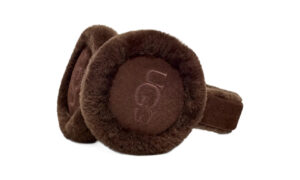 UGG Sheepskin Embroidery Earmuff Burnt Cedar