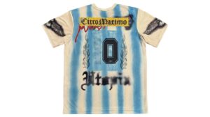 Travis Scott Argentina Soccer Jersey Multicolor