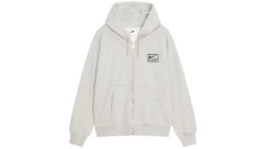 Stussy x Nike Fleece Zip Hoodie (FW25) Grey Heather (FW25)