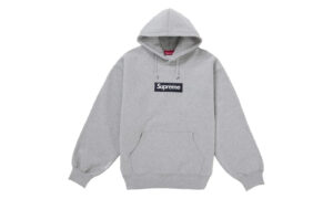 Supreme Box Logo Hooded Sweatshirt Heather Grey (FW25)