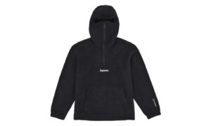 Supreme Polartec Face Mask Half Zip Hooded Sweatshirt Black