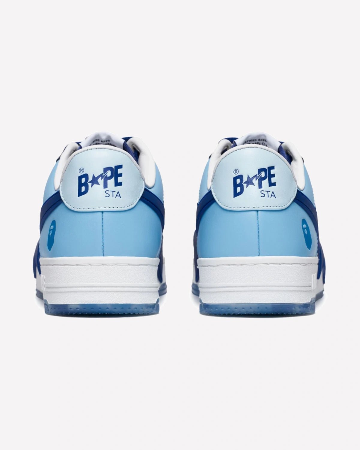 A Bathing Ape Bape Sta OS White Blue University Blue - Imagen 3
