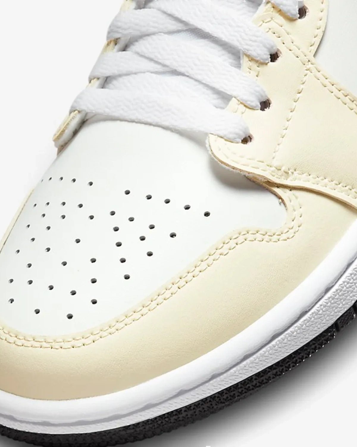 Air Jordan 1 Mid Coconut Milk (W) - Imagen 6