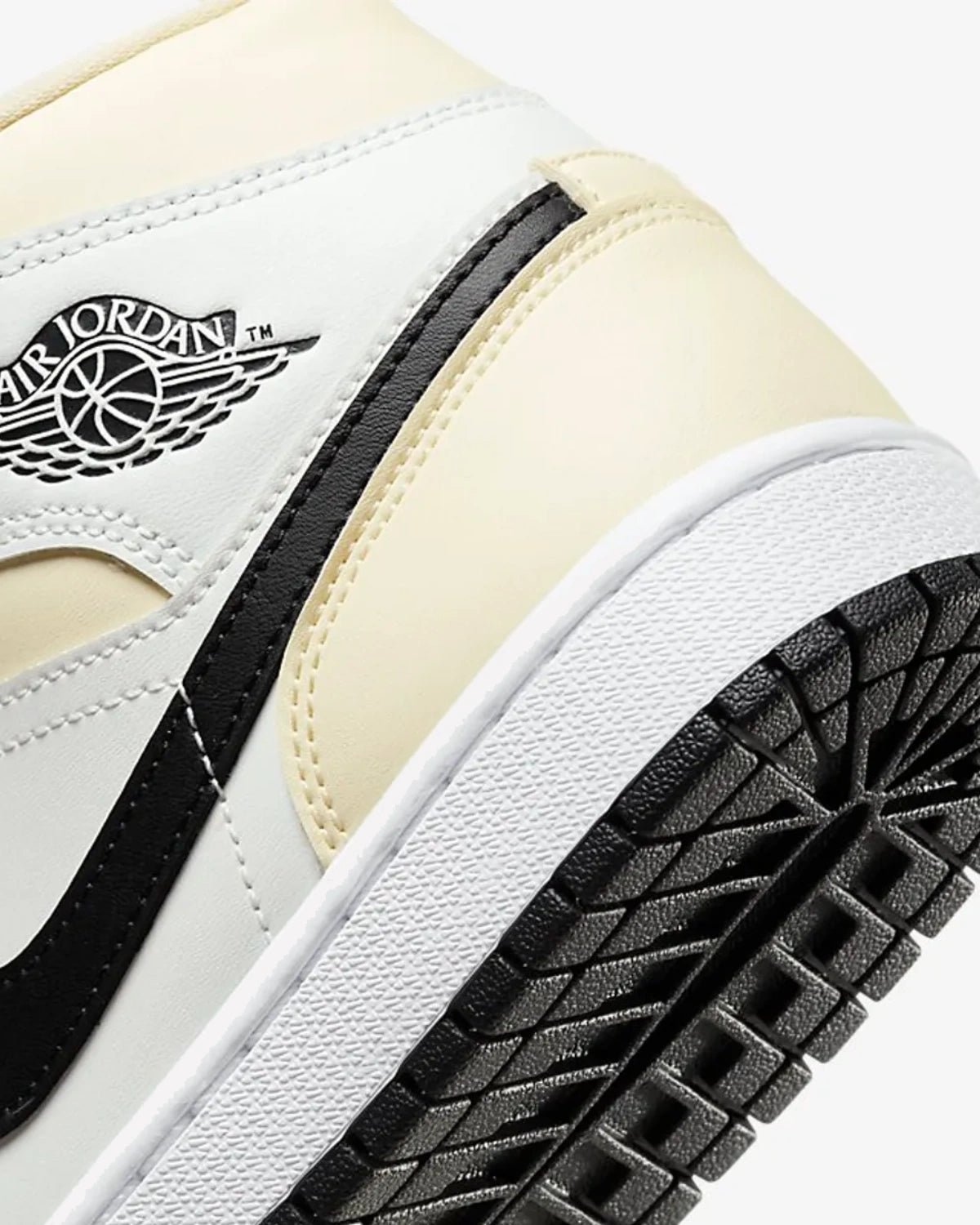 Air Jordan 1 Mid Coconut Milk (W) - Imagen 7
