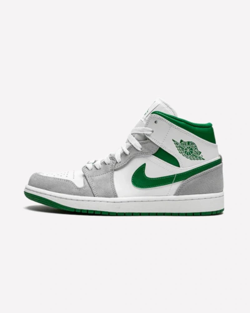 Air Jordan 1 Mid Grey Green