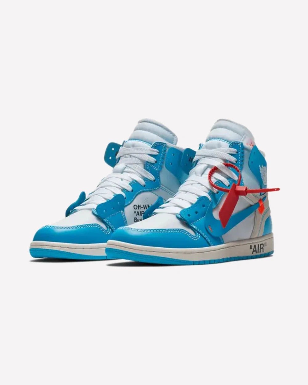 Air Jordan 1 Retro High Off-White University Blue UNC - Imagen 2