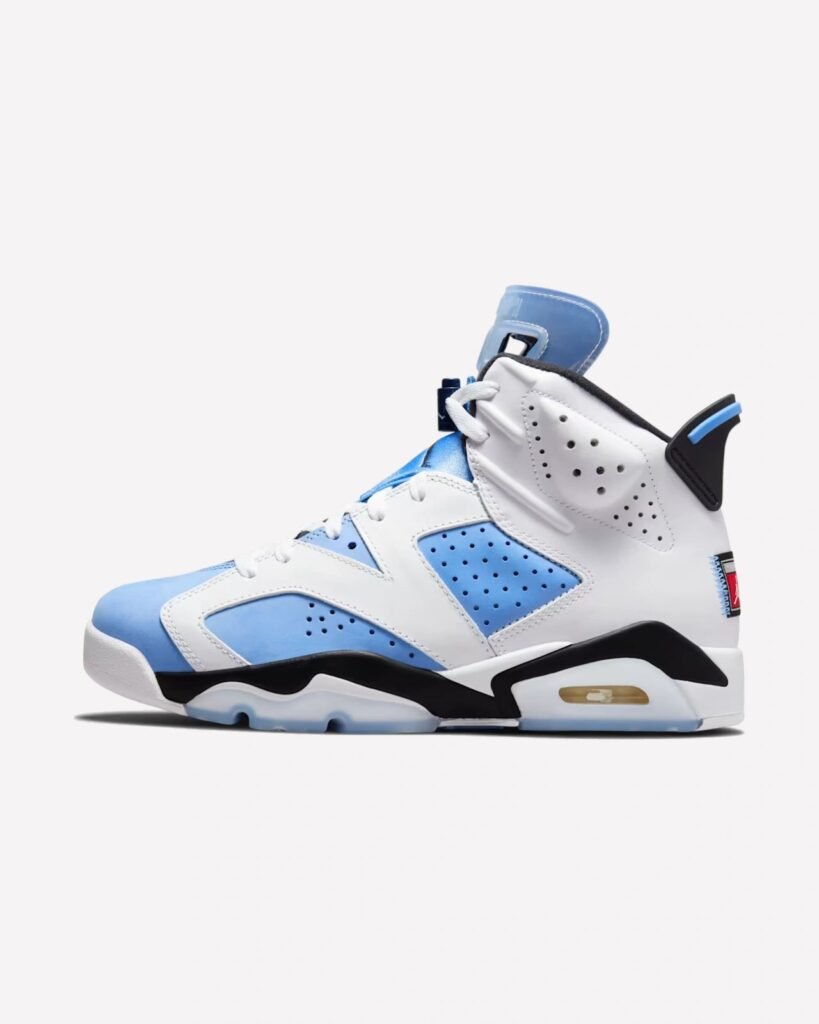 Air Jordan 6 Retro UNC White