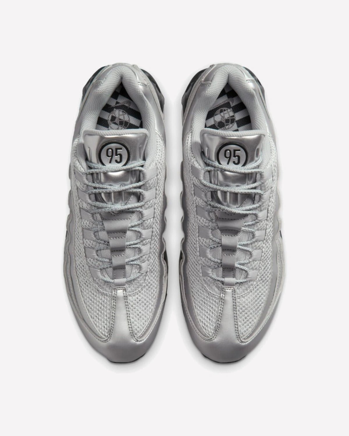 Nike Air Max 95 SE Big Bubble Total 90 Metallic Silver - Imagen 4