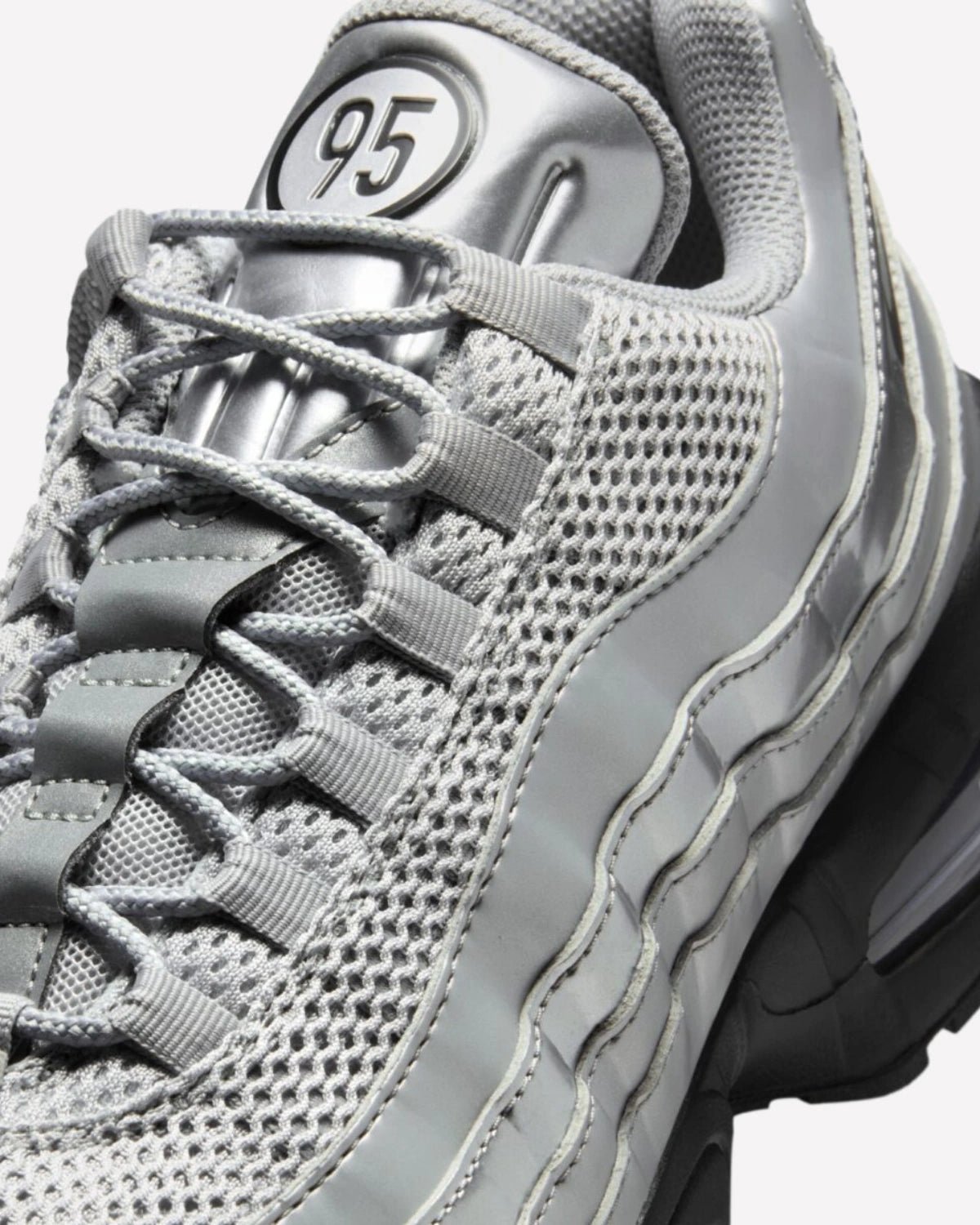Nike Air Max 95 SE Big Bubble Total 90 Metallic Silver - Imagen 5