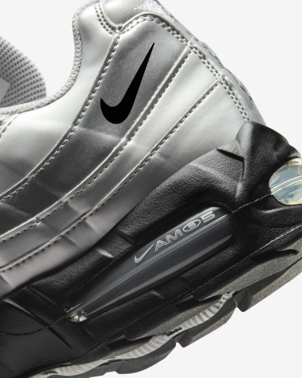Nike Air Max 95 SE Big Bubble Total 90 Metallic Silver - Imagen 6