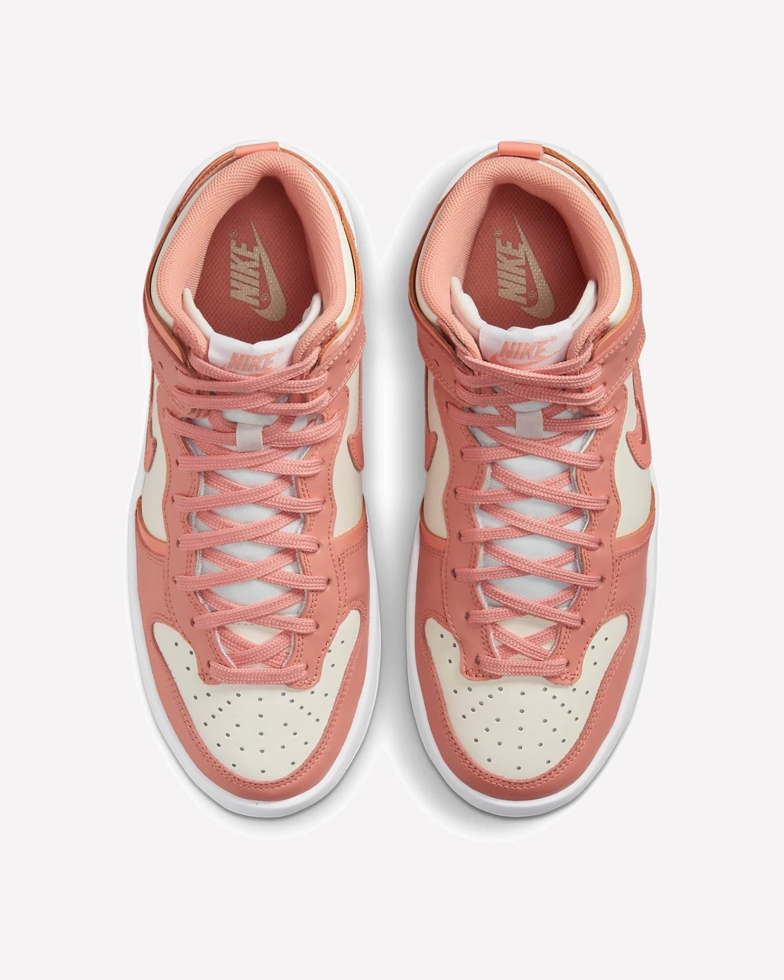 Nike Dunk High Up Sail Light Madder Root - Imagen 3