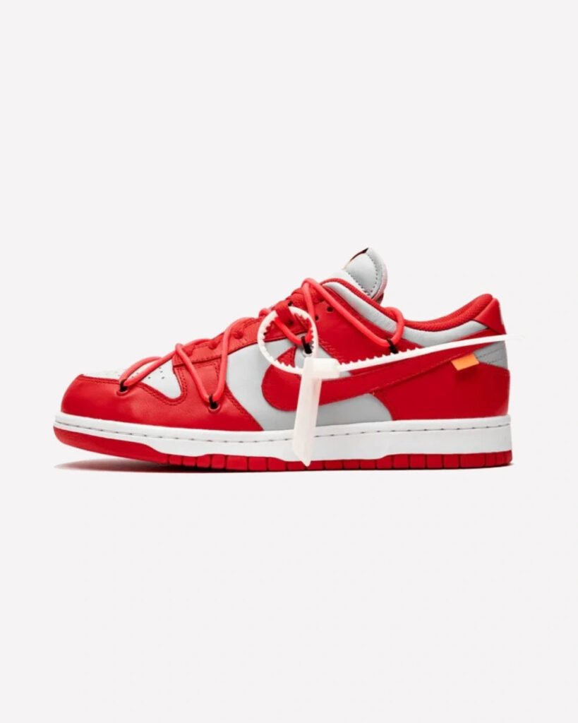 Nike Dunk Low Off-White University Red