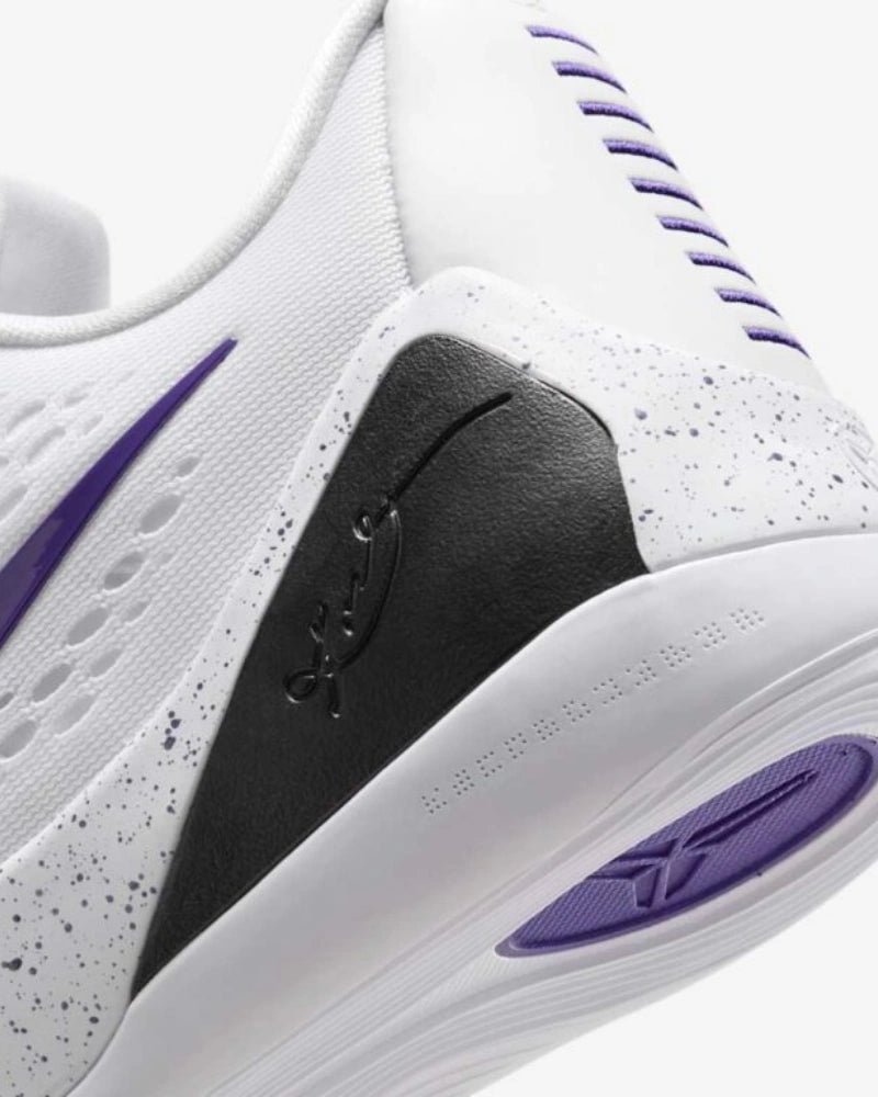 Nike Kobe 9 Elite Low EM Protro White Court Purple - Imagen 6