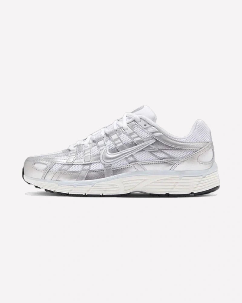 Nike P-6000 White Blue Tint Sail Metallic Silver
