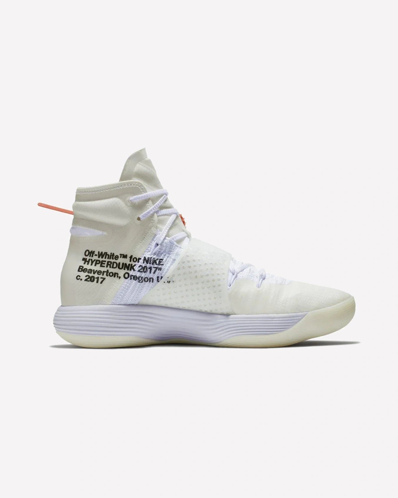 Nike React Hyperdunk 2017 Flyknit Off-White - Imagen 5