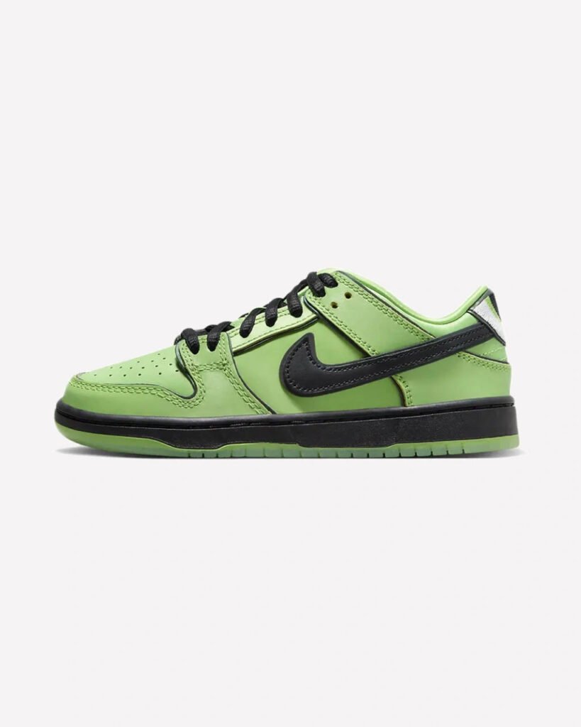 Nike SB Dunk Low The Powerpuff Girls Buttercup (PS)
