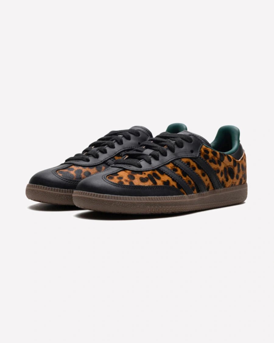 adidas Samba OG Black Green Leopard - Imagen 2