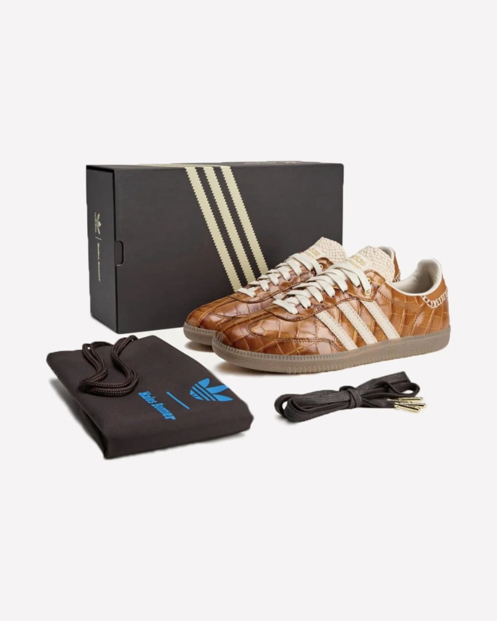 adidas Samba Wales Bonner Brown Croc - Imagen 7