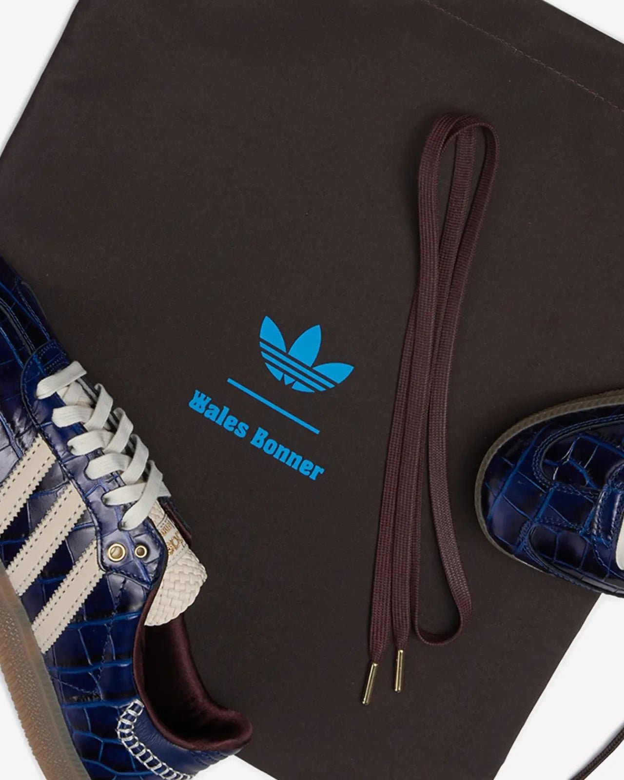 adidas Samba Wales Bonner Navy Croc - Imagen 6