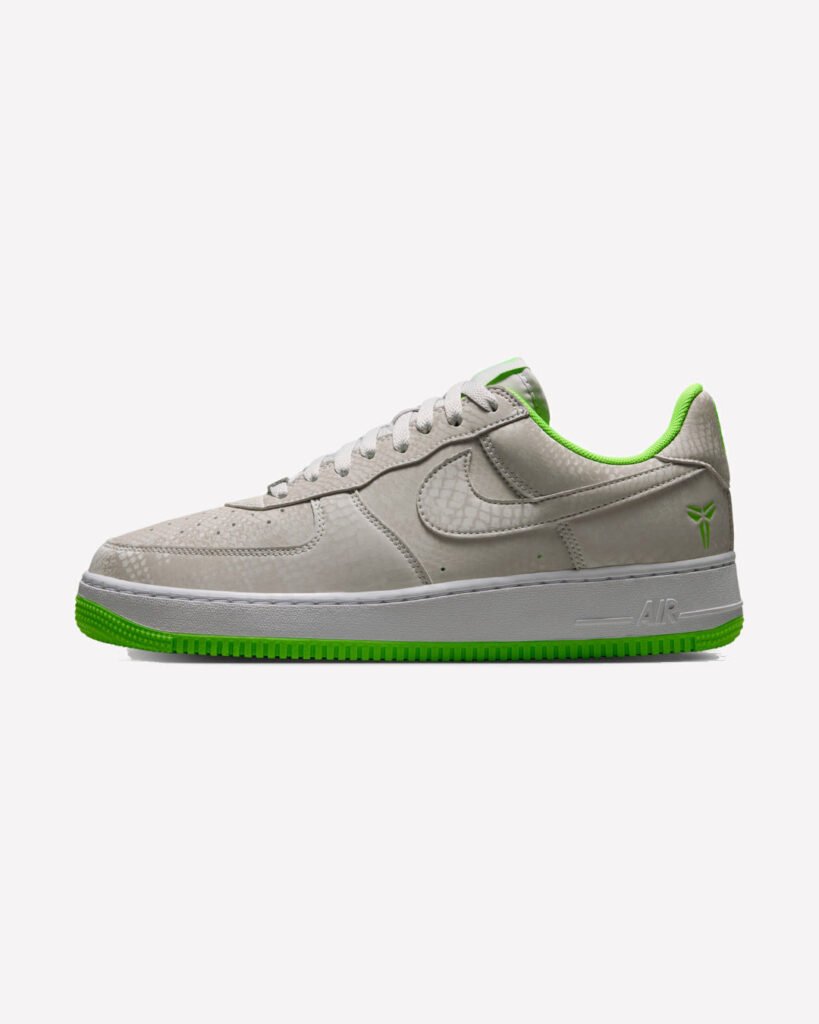 Nike Air Force 1 Low Kobe Bryant Forever Vast Grey Electric Green