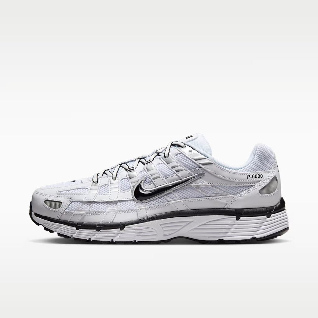 Nike P-6000 White Black